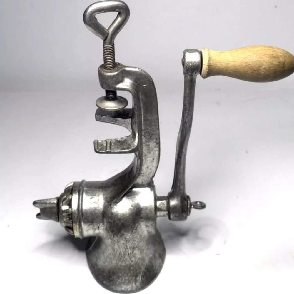Vintage Porkert No 2 Solid Steel Meat Grinder Made In Czechoslovakia - Picture 2 of 9